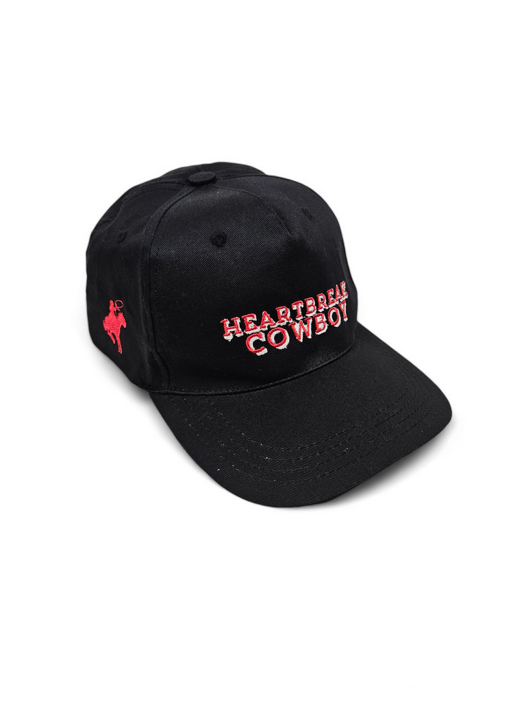 HEARTBREAK COWBOY CAP BLACK