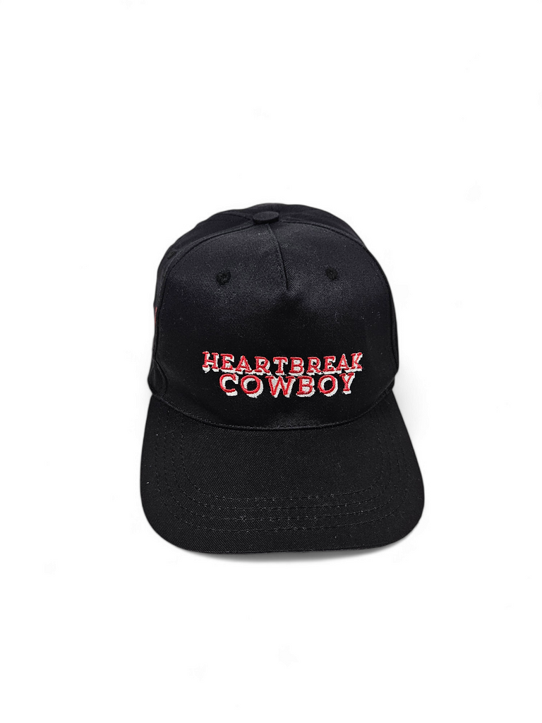 HEARTBREAK COWBOY CAP BLACK