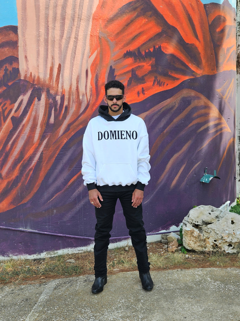 DOMIENO TWO TONE OVERSIZED HOODIE